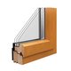 Wood-Line IV 78 Holz-Aluminium Musterecke von innen