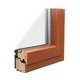 Wood-Line IV 78 Holz-Aluminium Musterecke von innen