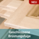 Geschlossene Brüstungsfuge
