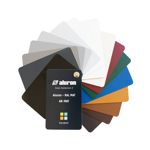 Farbfaecher Aluron Color Collection RAL MAT AR-MAT