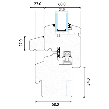 UD-Line IV 68 Denkmalschutz technische Zeichnung