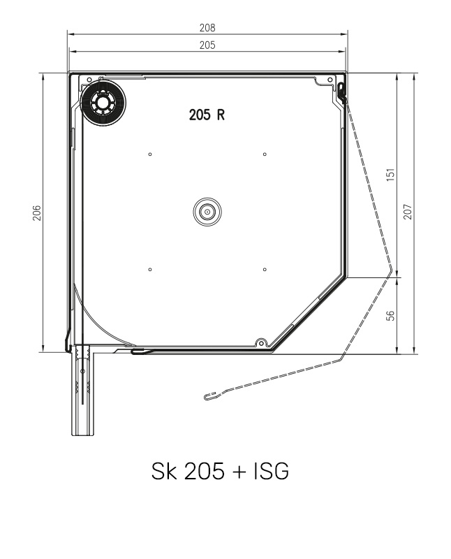 SK 180 + ISG
