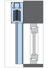 RAFF-E Montage Kasten auf der Fassade