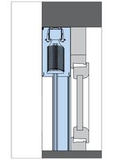 RAFF-E Montage Kasten in der Laibung sichtbar